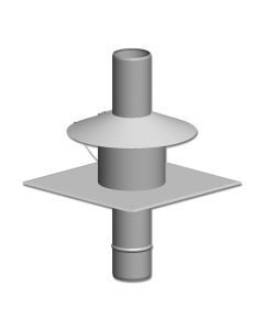 Mündungs-Set  Edelstahl DN 80 