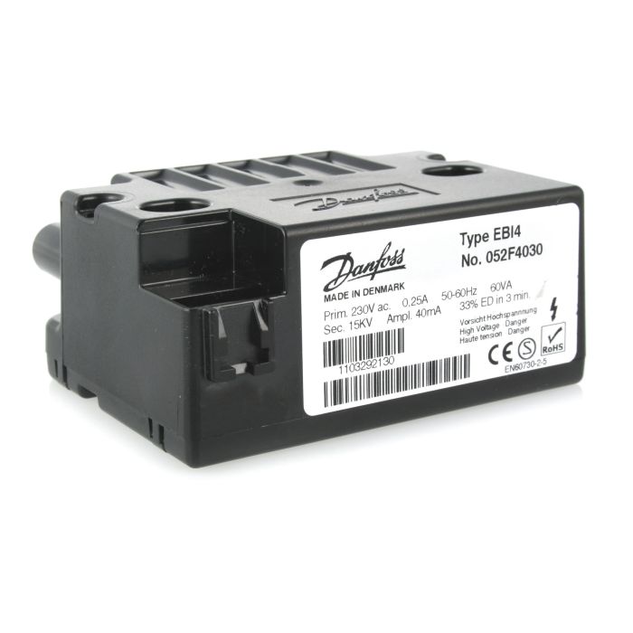 Trasformatore Danfoss EBI 052F0040 – 230V 0,25A 11KV, Nuovo, 1 Pezzo